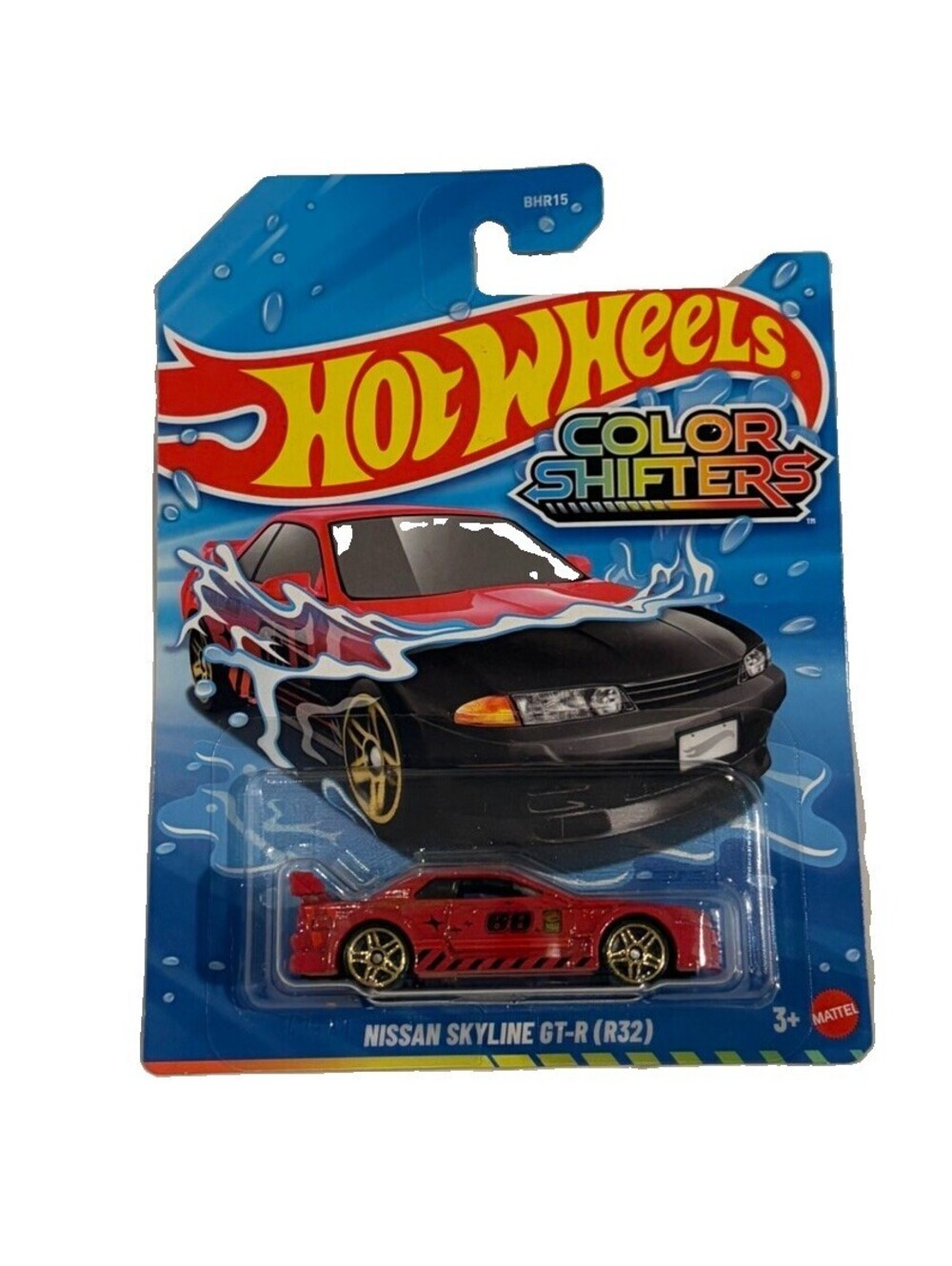 2026 Hot Wheels Color Shifters Nissan Skyline GT-R R32 JCM38 Red Black NIB